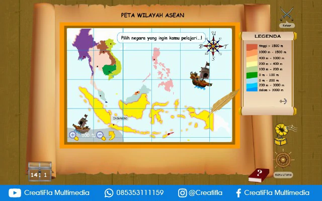 jasa Multimedia Interaktif Asia Tenggara ASEAN