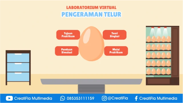 jasa Laboratorium Virtual Pengeraman Telur Ayam