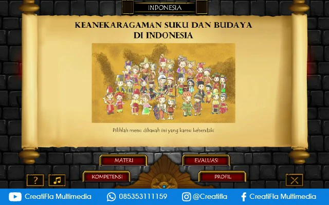 jasa Multimedia Interaktif Keanekaragaman Budaya