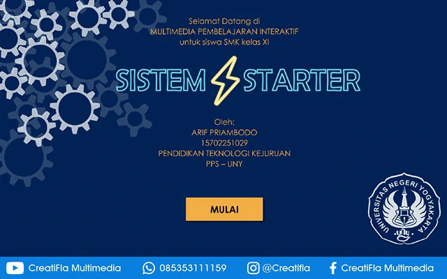 jasa Multimedia Interaktif Sistem Starter