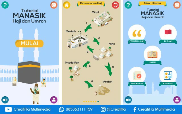 jasa Mobile App Manasik Haji dan Umroh