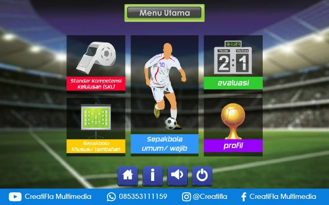 jasa Multimedia Interaktif Sepak Bola