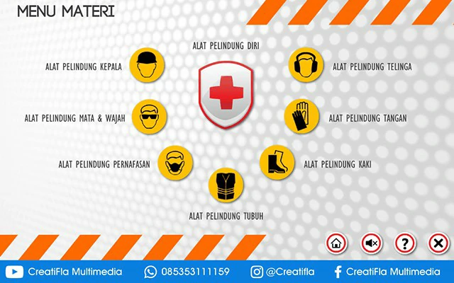 jasa Multimedia Interaktif Alat Pelindung Diri (APD) K3