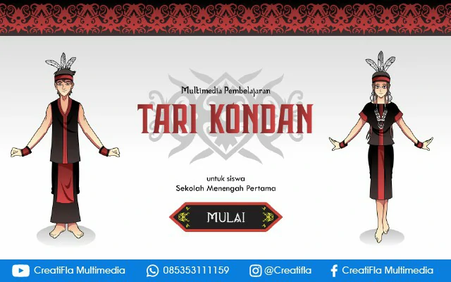 jasa Multimedia Interaktif Tari Kondan