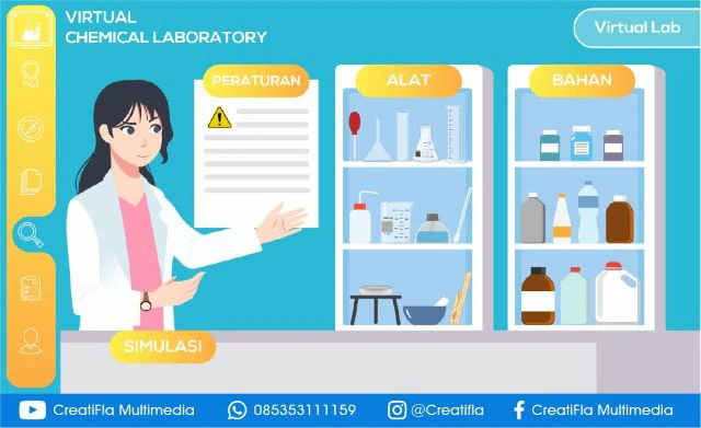 jasa Virtual Lab Kimia Pengenalan Alat dan Bahan