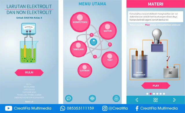 jasa Mobile App Larutan Elektrolit