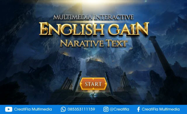 jasa Multimedia Interaktif English Gain - Narative Text