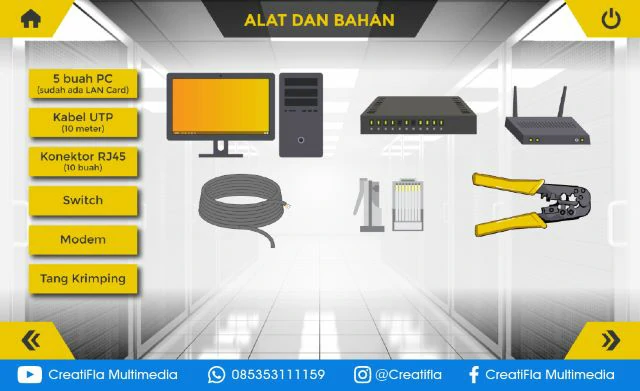 jasa Virtual Lab Merakit Jaringan