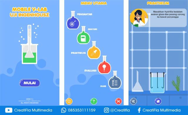 jasa Virtual Lab Biologi Uji Ingenhousz