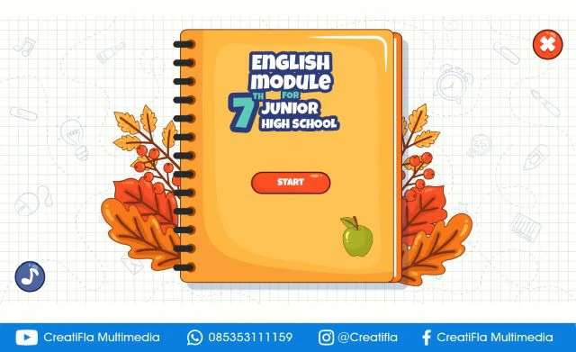 jasa Mobile App English Module 7th Junior High School