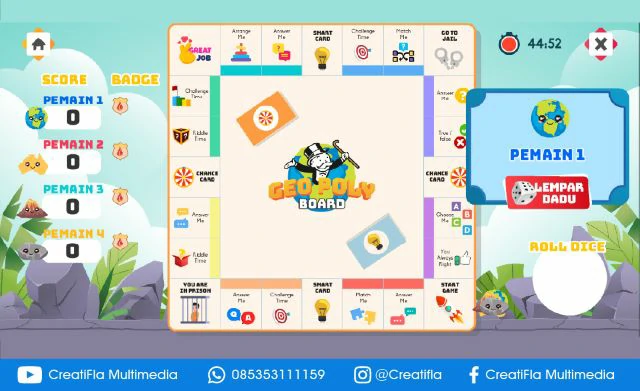 jasa Game Android Geografi Geopoly