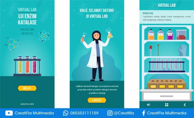 jasa Virtual Lab Uji Enzim Katalase